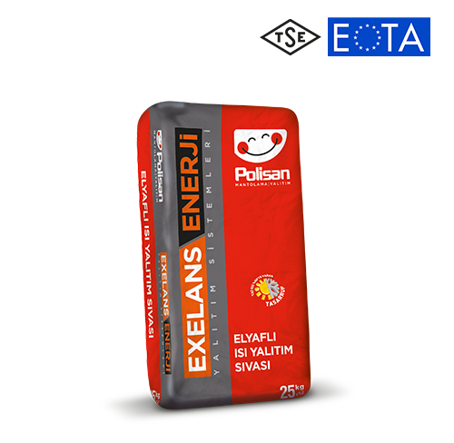 Exelans Enerji Elyaflı Isı Yalıtım Sıvası